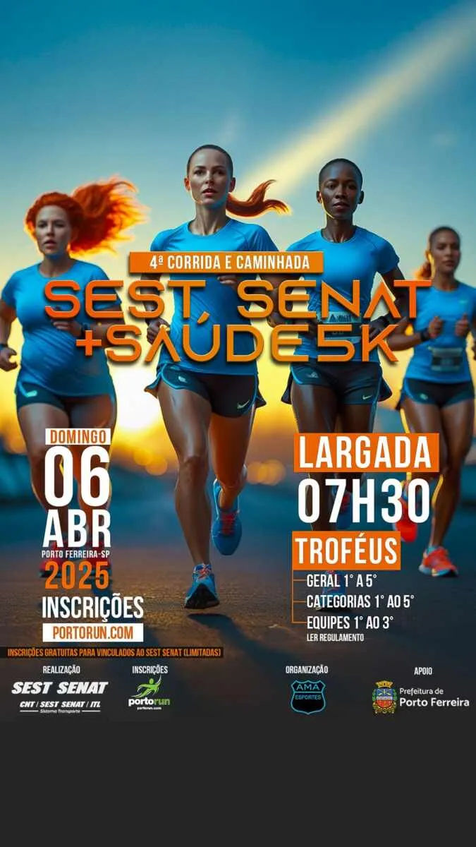 4ª Corrida Sest Senat + Saúde