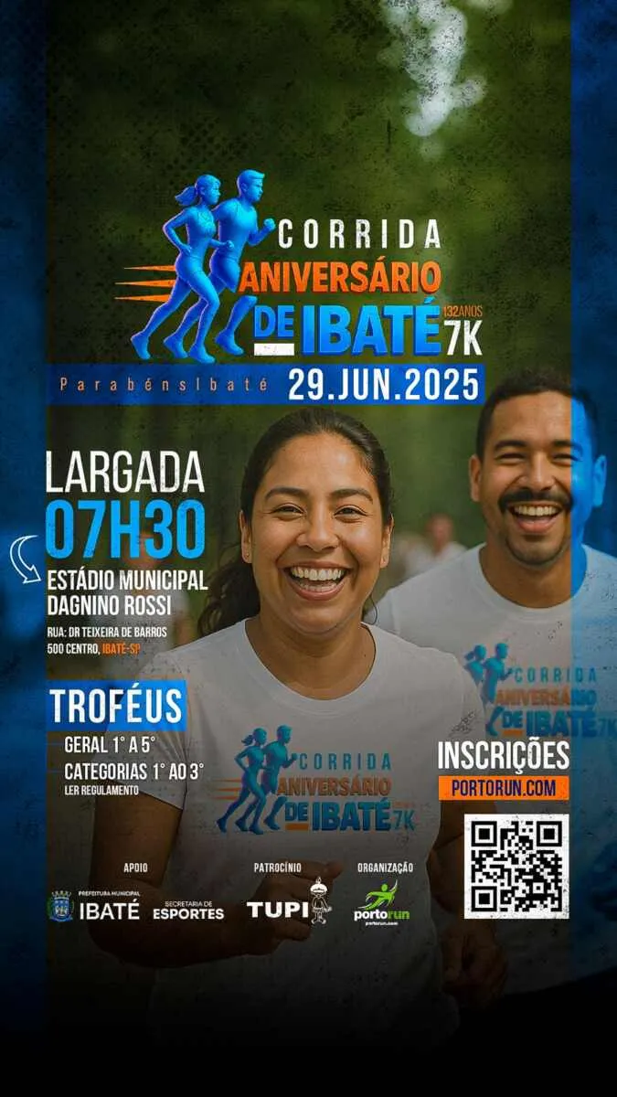 Corrida Ibaté 132 Anos