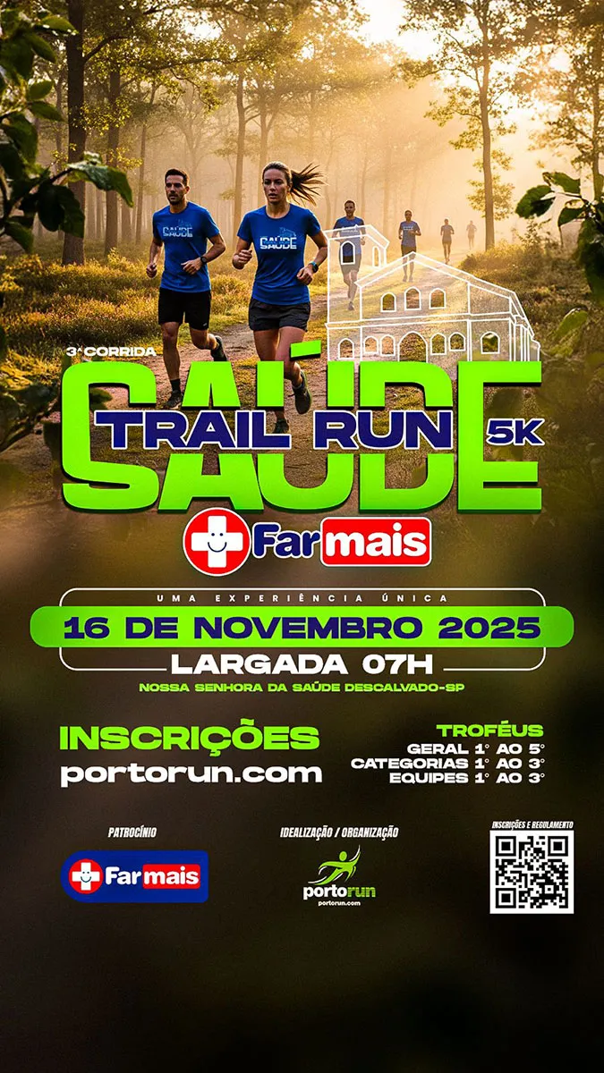 3ª Corrida Saúde Trail Run