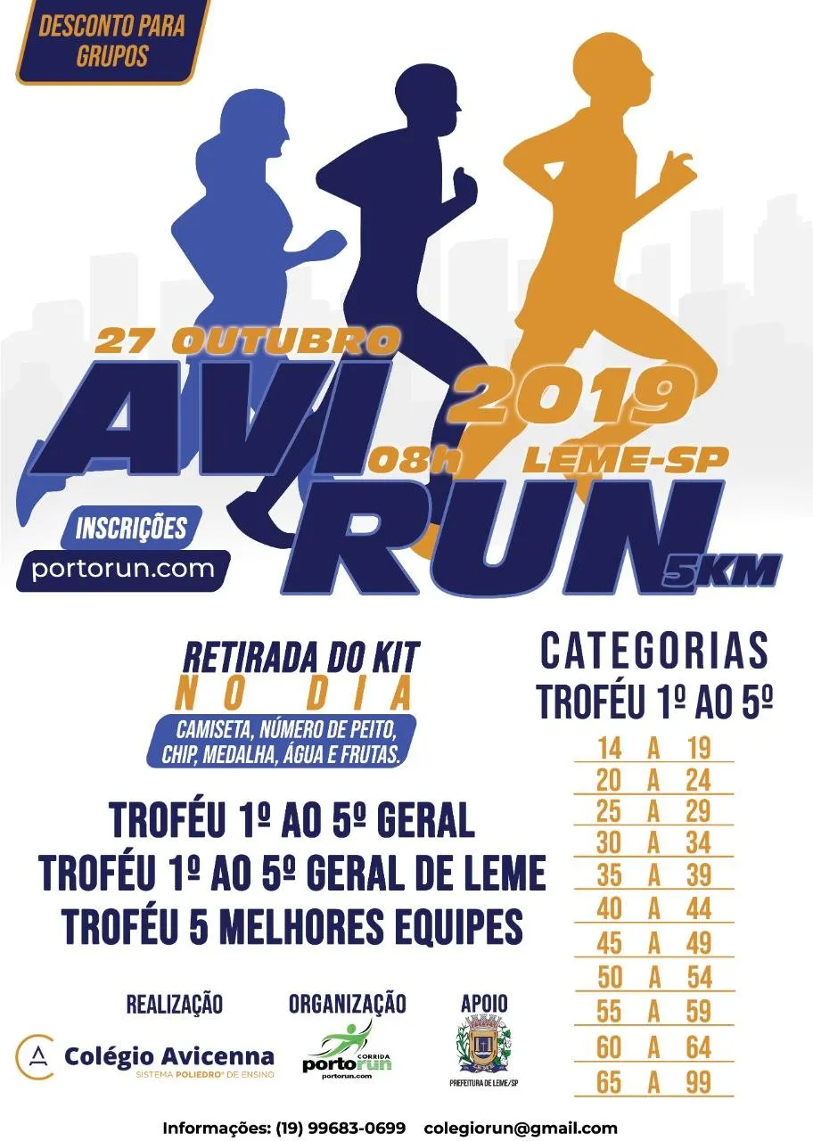 1ª Corrida Avi Run